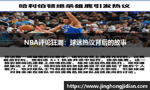 NBA评论狂潮：球迷热议背后的故事