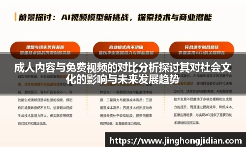 成人内容与免费视频的对比分析探讨其对社会文化的影响与未来发展趋势
